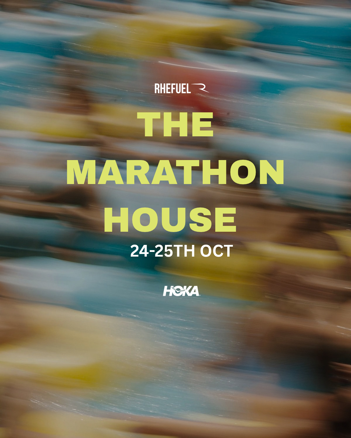 THE MARATHON HOUSE - 24TH & 25TH OCTOBER 🏠