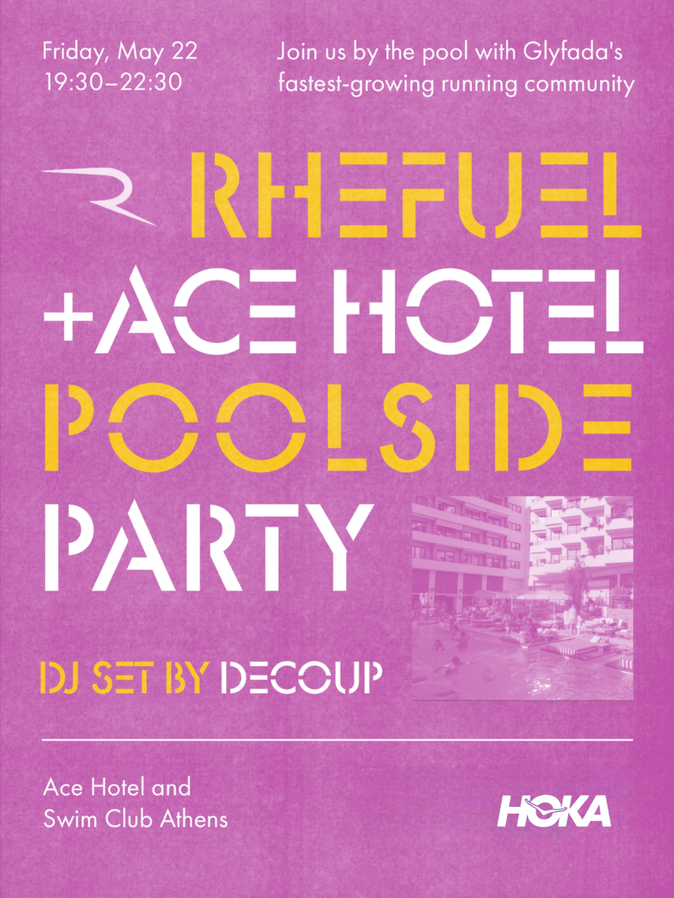 FINISH @ THE POOL | 22ND MAY at 19:30 - 5km & Dj Pool Party